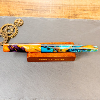 Dave Dollar Fountain Pen - Freedom Riptide Ember