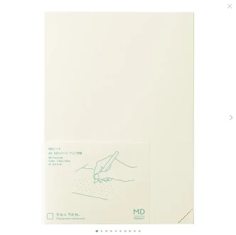 Midori MD Notebook Cotton - A5 - Blank