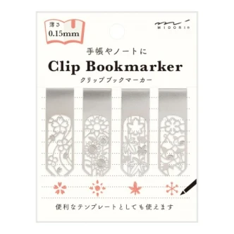Midori Crip Bookmarker Flower