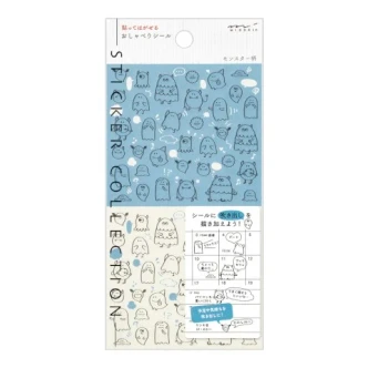 Midori Sticker - Chat Monsters