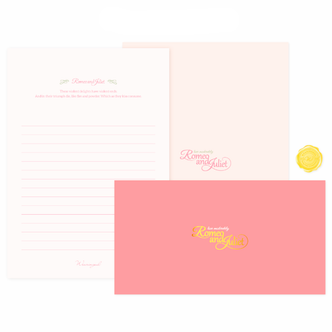 Wearingeul Literature Letter Set - Romeo and Juliet