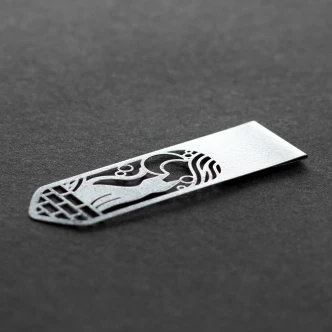Midori Clip Bookmarker Cat and Moon