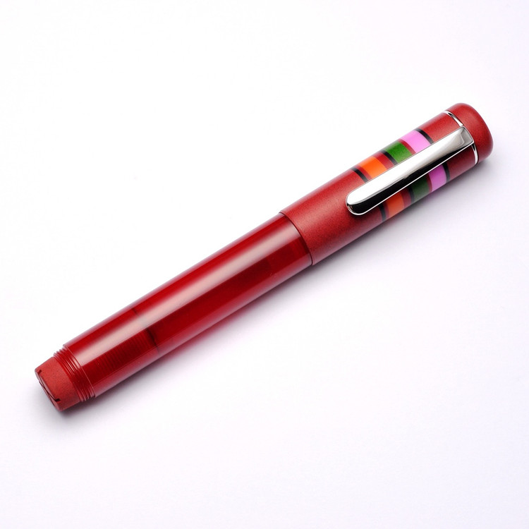 Opus 88 Fantasia Fountain Pen; Red