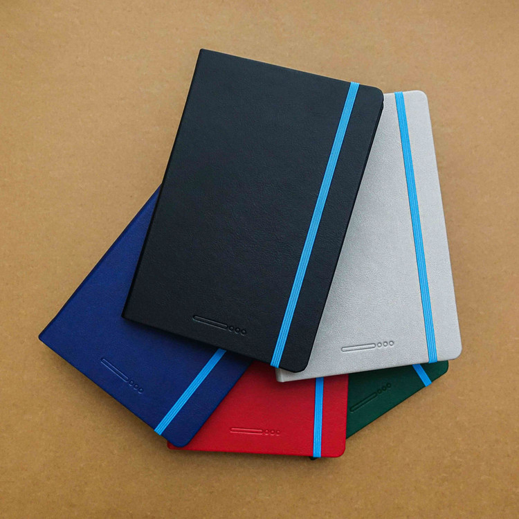 Endless Recorder 80gsm Regalia Paper - Ruled; Crimson Sky, Red, Deep Ocean, Blue, Infinite Space Black