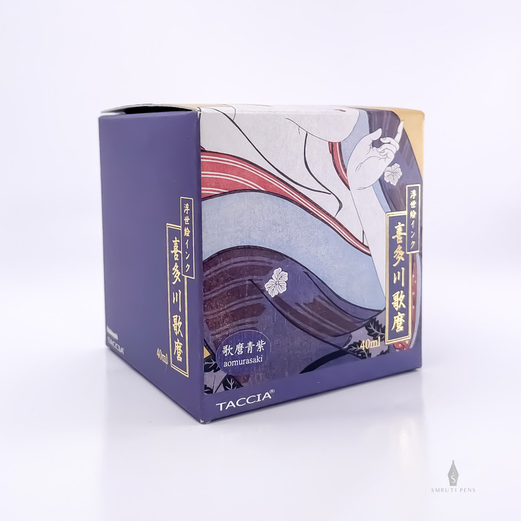Taccia Ukiyo-e Ink - Utamaro-Aomurasaki (Blue Purple) 40 ml