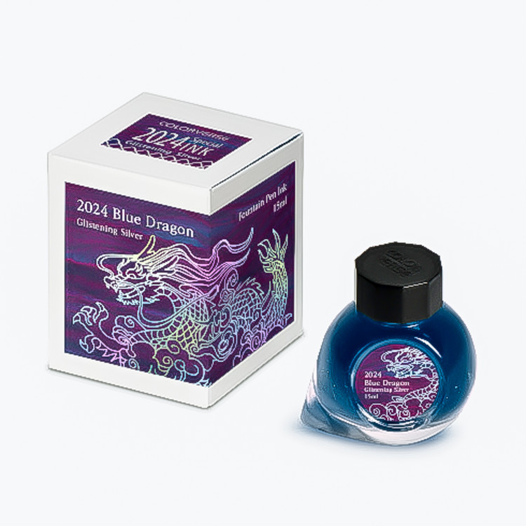 Colorverse 2024 Blue Dragon Ink - Glistening Silver 15 ml (Special Edition)