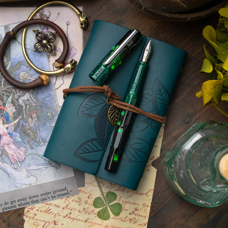 Benu Talisman Fountain Pen - Four Leaf Clover