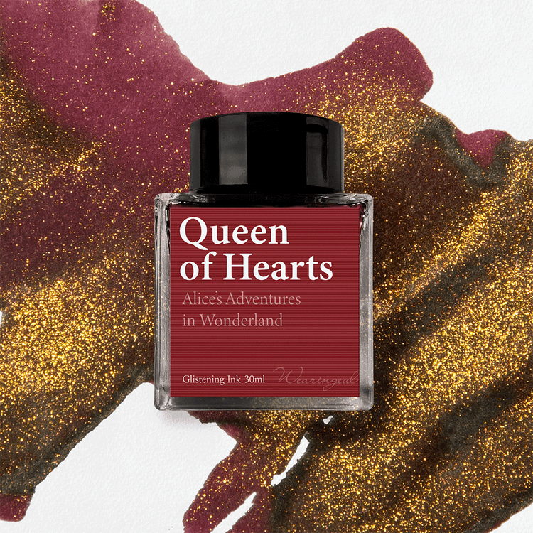 Wearingeul Alice in Wonderland Ink - Queen of Hearts (Red Black) - 30 ml