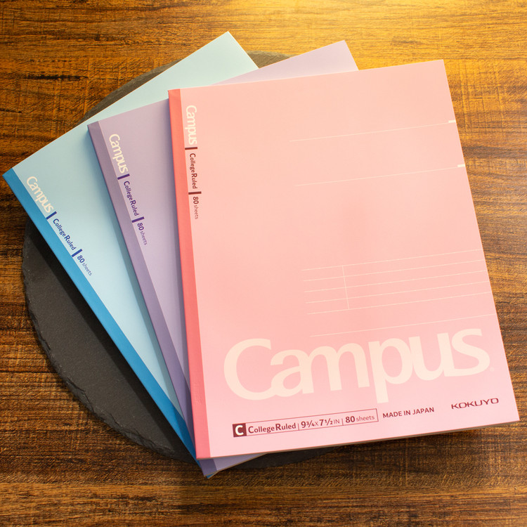 Kokuyo Campus Notebook (7mm Ruled) 80 Sheets - 3 Pack