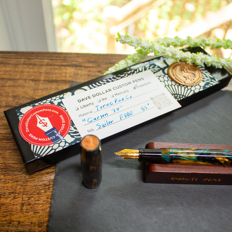 Dave Dollar Fountain Pen - Freedom Carson 30