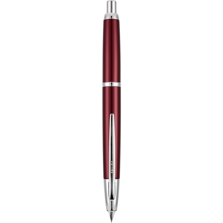 Pilot Vanishing Point Decimo Fountain Pen - Burgundy