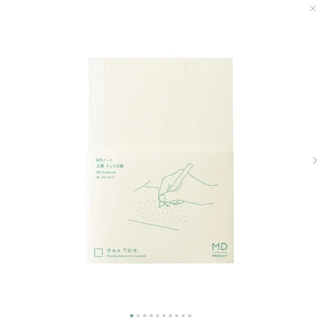 Midori MD Notebook - A6 - Dot Grid