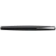 Lamy Studio fountain pen in matte black with polished steel propeller clip and steel nib