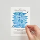 Wearingeul Alice’s Adventures in Wonderland Color Swatch Postcard Set