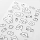 Midori Sticker - Two Sheets Cute Motif