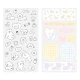 Midori Sticker - Two Sheets Cute Motif
