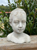 Cement Girl Statue