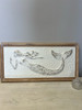 Wood-Framed Marine Life Wall Decor