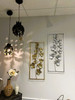 METAL FLOWER WALL DECOR