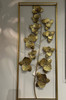 METAL FLOWER WALL DECOR