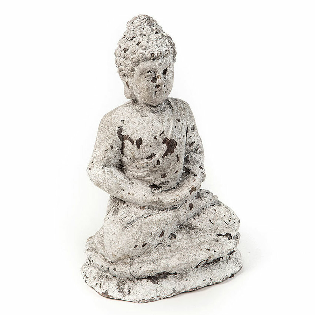 Cement Seated Buddha - Mothology.com