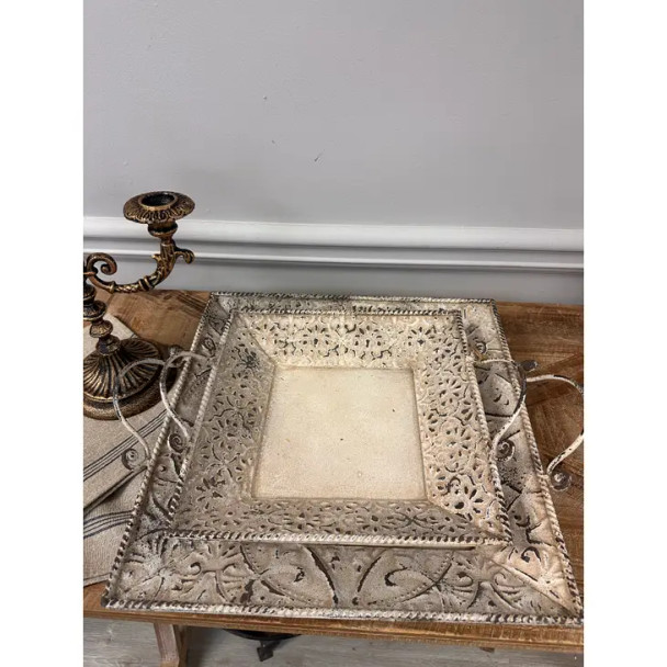 Cast Iron Crafted Tray