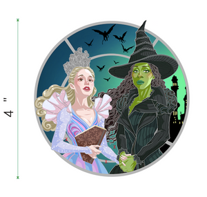 Wicked 4-inch pin on Pin Presale