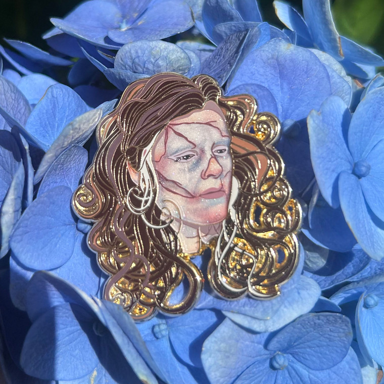 Frankenstein head pin