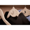 Slim Non-Slip Velvet Hangers - Beige or Black (Box of 26)