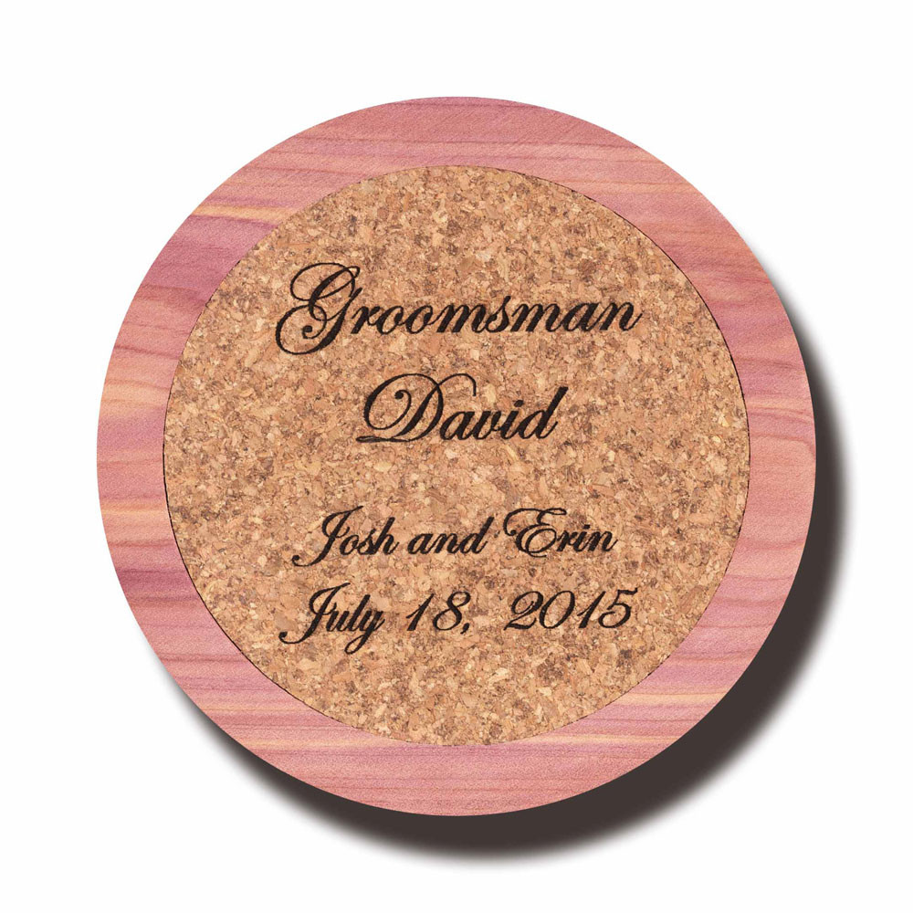 Woodlore Cedar Coasters - Thumbnail 2