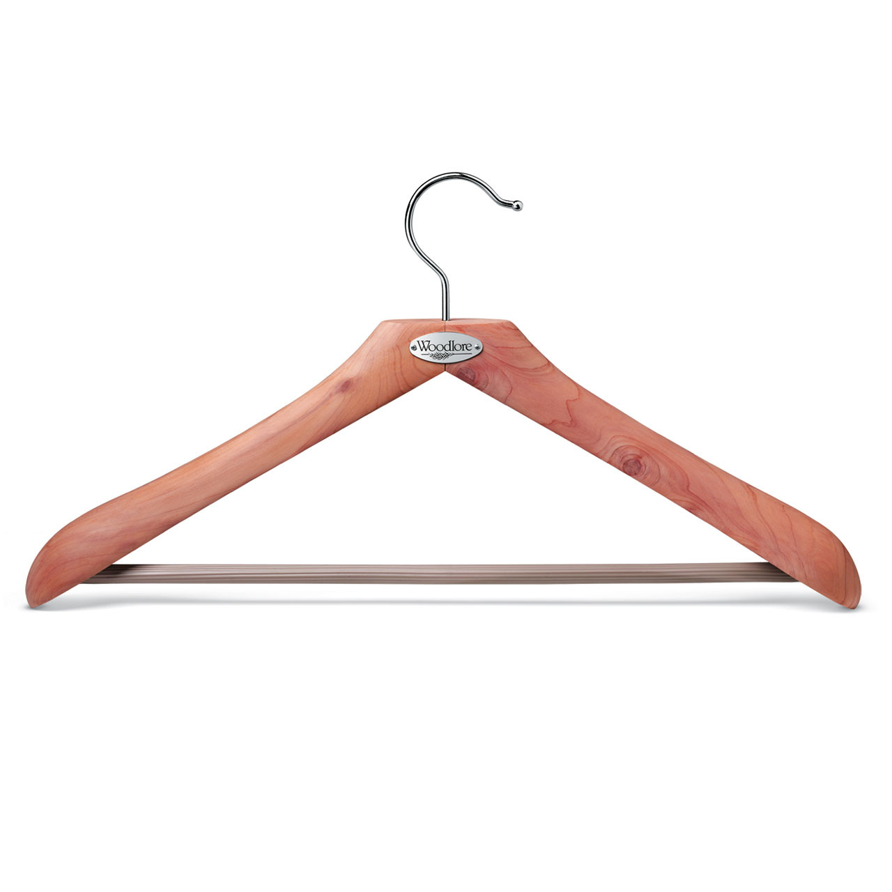 Slim Non-Slip Velvet Hangers - Beige or Black (Box of 26) - Woodlore Cedar  Products