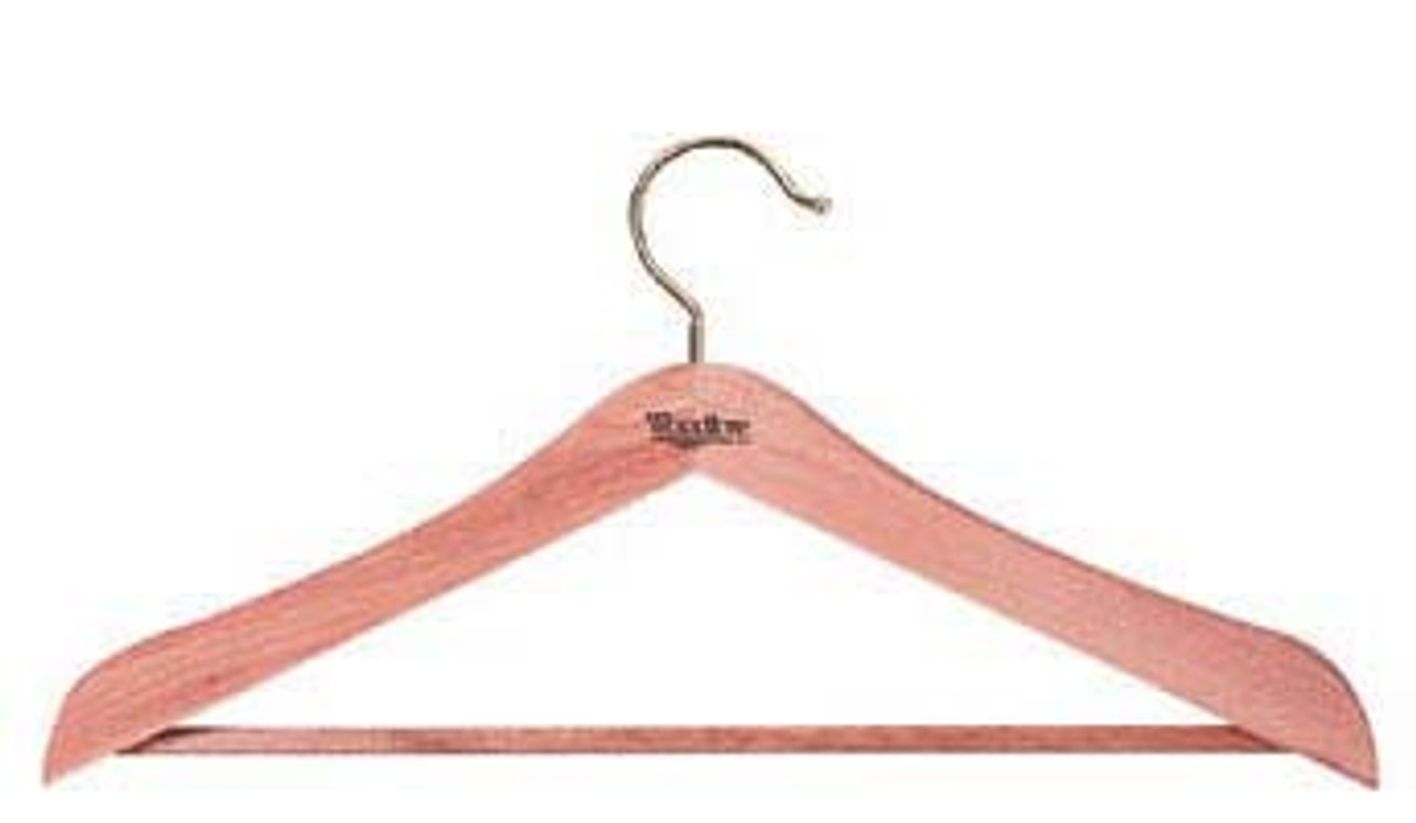 Woodlore 84508 Basic Cedar and Lavender Hangers with Bar, Set of 5