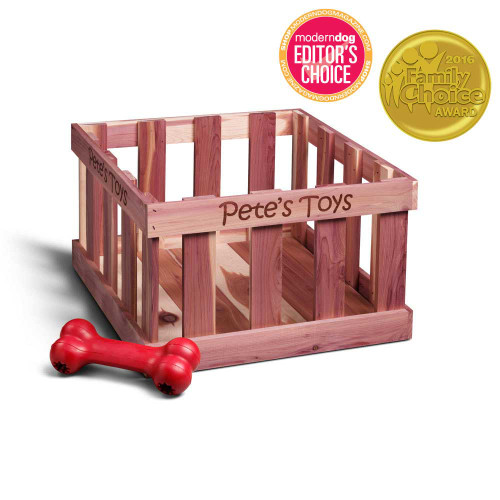 Cedar Pet Toy Box