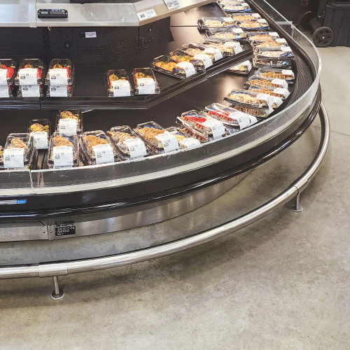 CartStop Stainless Steel Rail