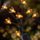 8-Stem BeeLights Warm White Stake Light