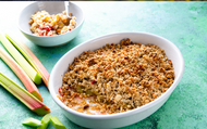 Easy Rhubarb Crumble Recipe