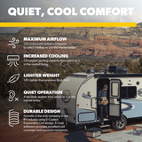 Dometic FreshJet™ 3 Air Conditioner FJX3573MWHAS (15,000 BTU)