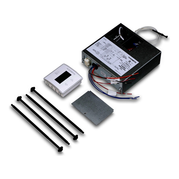 Dometic Capacitive Touch Thermostat, Black 3316232.700 (cool/furnace/heat strip)