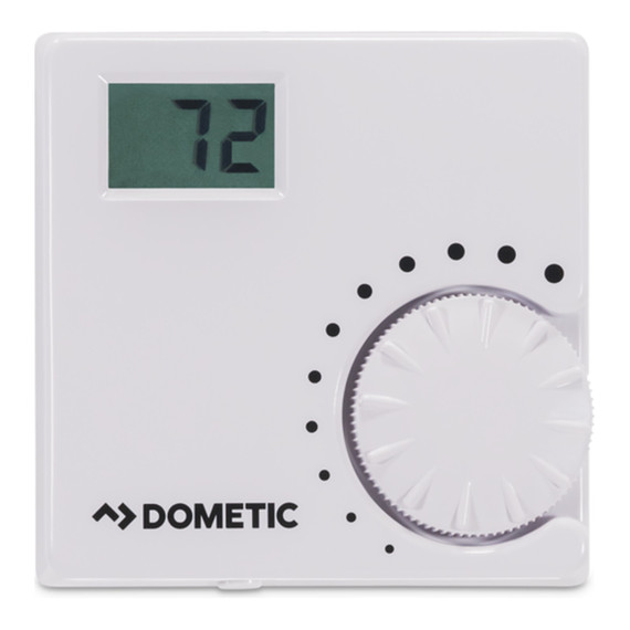Dometic Analog Heat-Only Wall Thermostat, White 9610008133