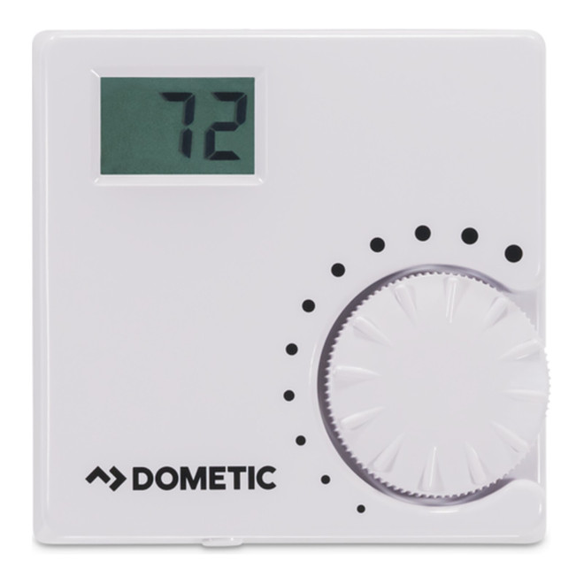 Dometic Analog Heat-Only Wall Thermostat, White 9610008133
