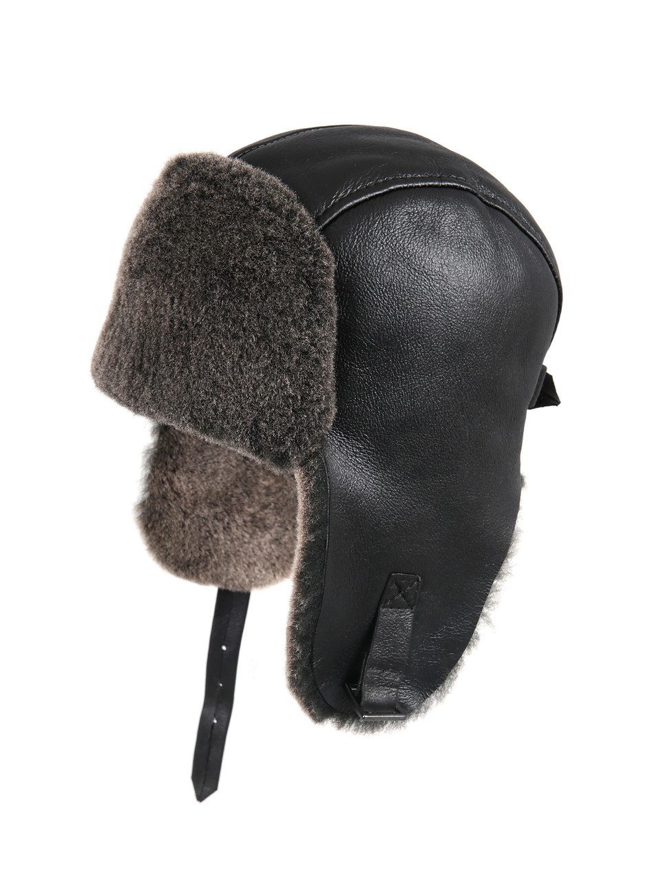 Ultimate Pilot Winter Fur Shearling Sheepskin Hat