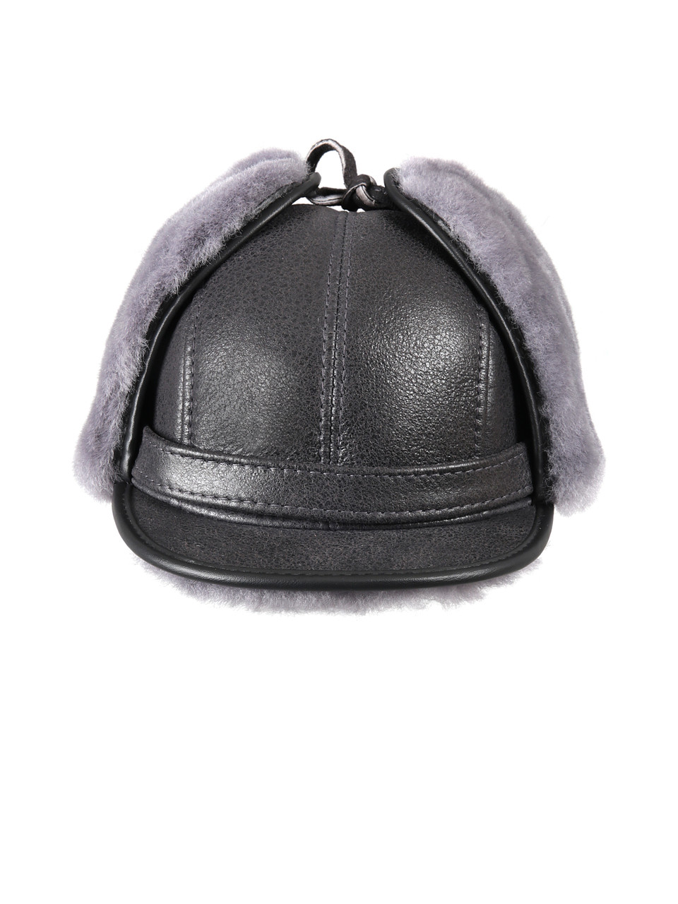 Shearling Sheepskin Visor Winter Fur 