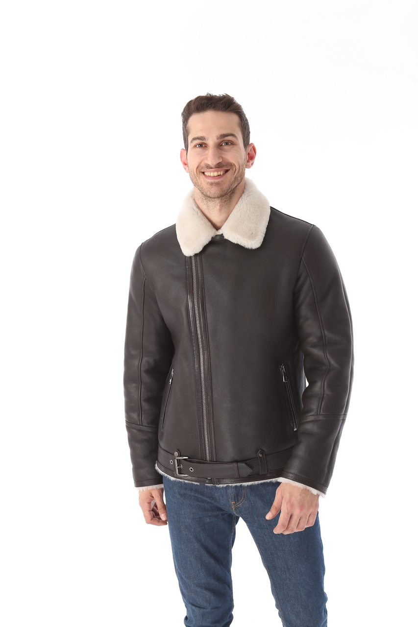 genuine sheepskin jacket