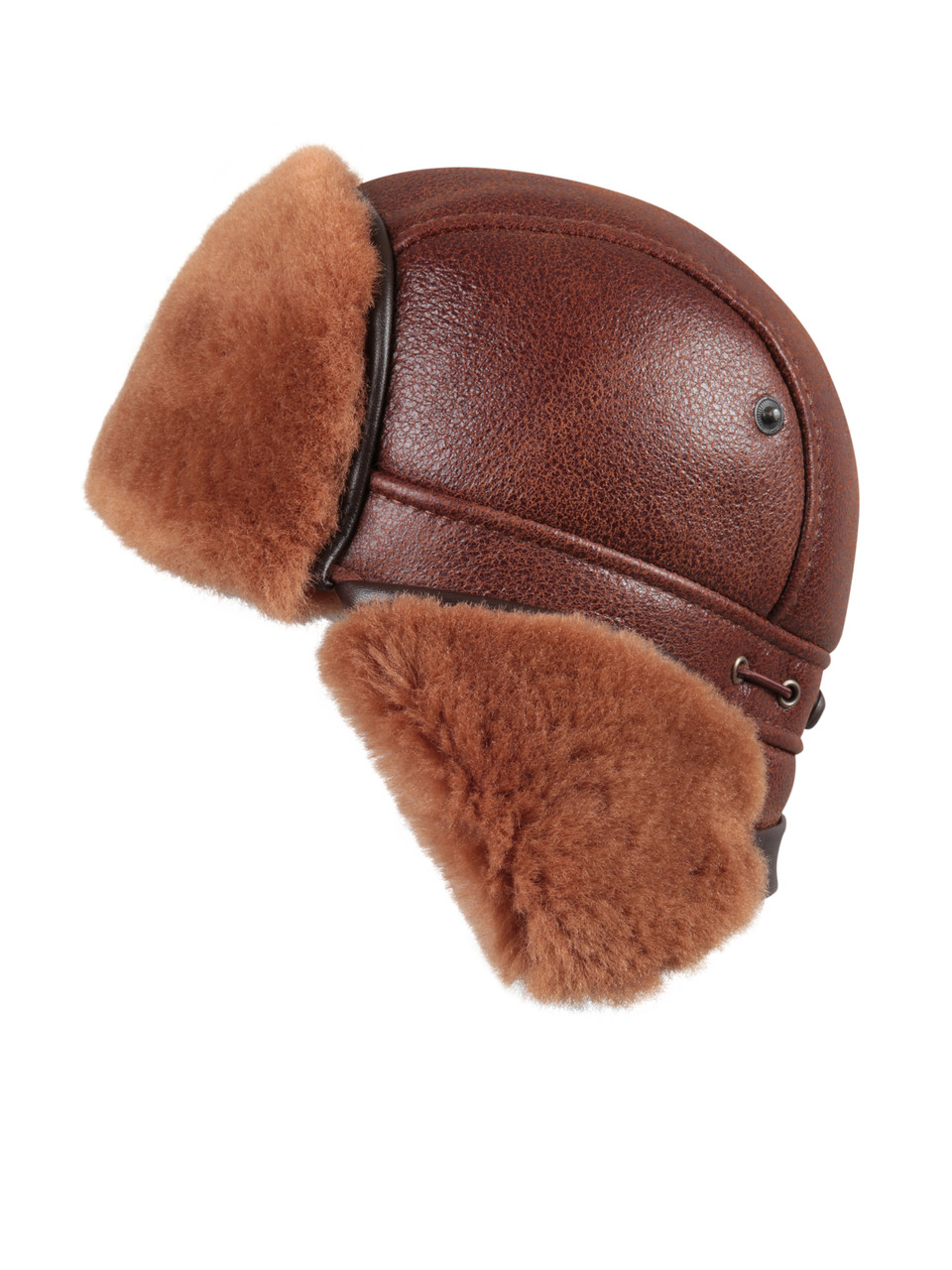 Louis Vuitton Chapkalaska Shearling-Trimmed Trapper Hat - Brown