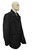 Men's Michel Real Shearling Sheepskin Fur Leather Long Winter Coat - Black