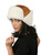 Shearling Sheepskin Aviator Winter Fur Hat - Cognac Shearling Sheepskin Aviator Winter Fur Hat - Cognac