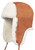 Shearling Sheepskin Aviator Winter Fur Hat - Cognac Shearling Sheepskin Aviator Winter Fur Hat - Cognac