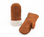 Men's Premium Shearling Sheepskin Leather Fur Mittens Cognac Men's Premium Shearling Sheepskin Leather Fur Mittens Cognac