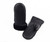 Men's Premium Shearling Sheepskin Leather Fur Mittens Solid Black  Men's Premium Shearling Sheepskin Leather Fur Mittens Solid Black