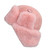 Women's Leather Aviator Sheepskin  Hat - Pink